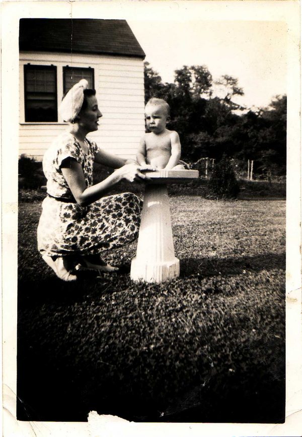 Michael Reynolds with his Mom